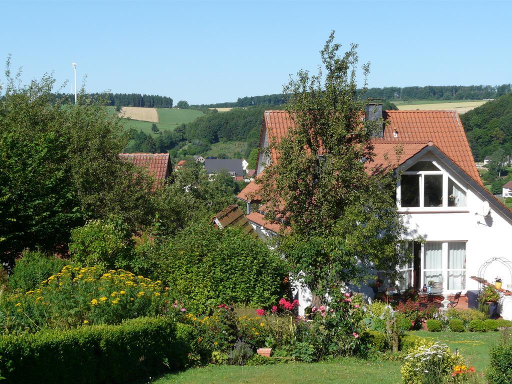 Haus Mit Aussicht Apartment Horn-Bad Meinberg Bagian luar foto